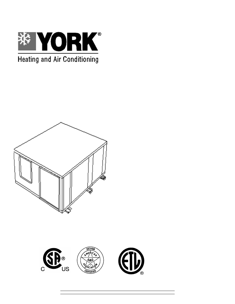 York D3HH 024 User Manual | 16 pages