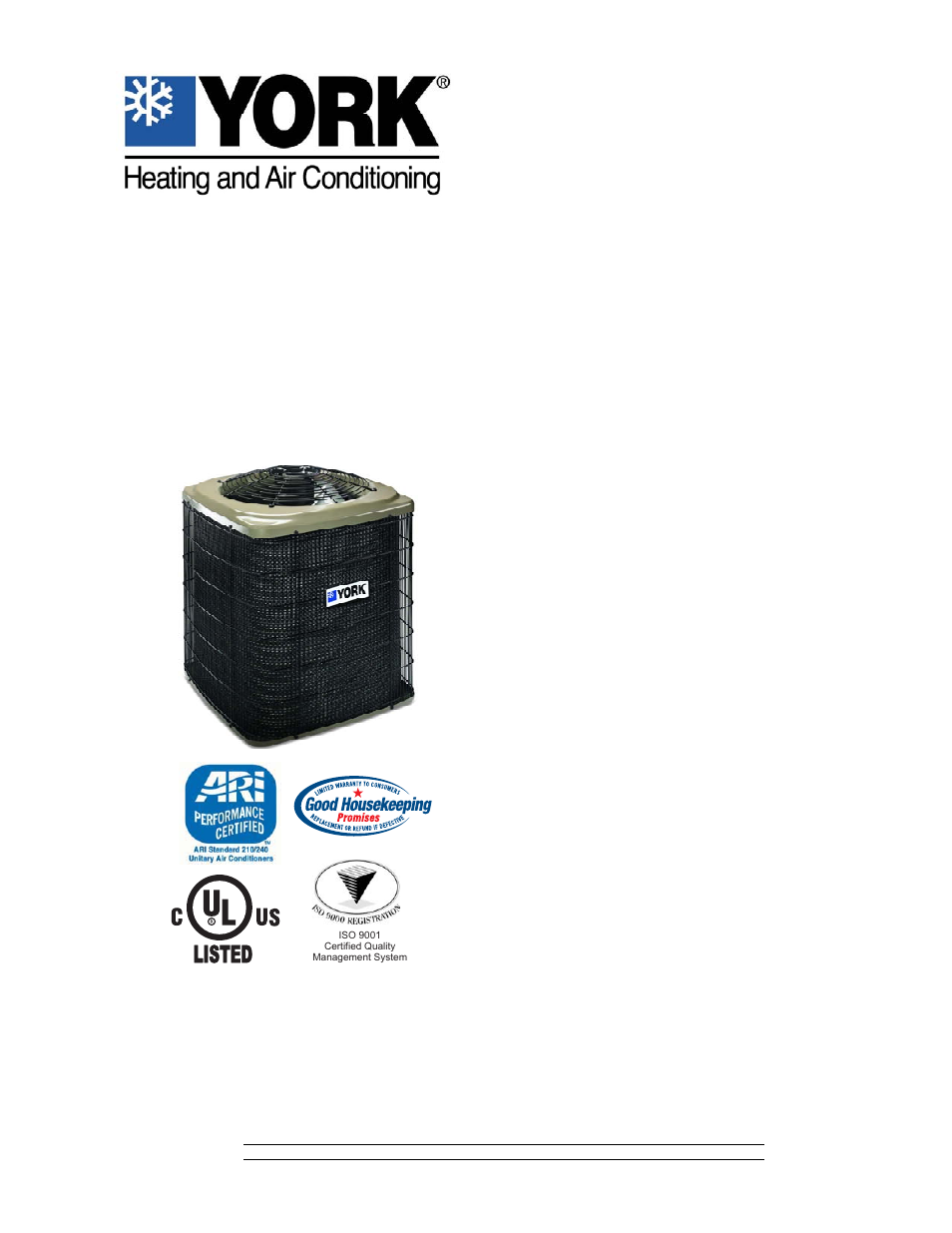 York TCGD18 THRU 60 User Manual | 18 pages