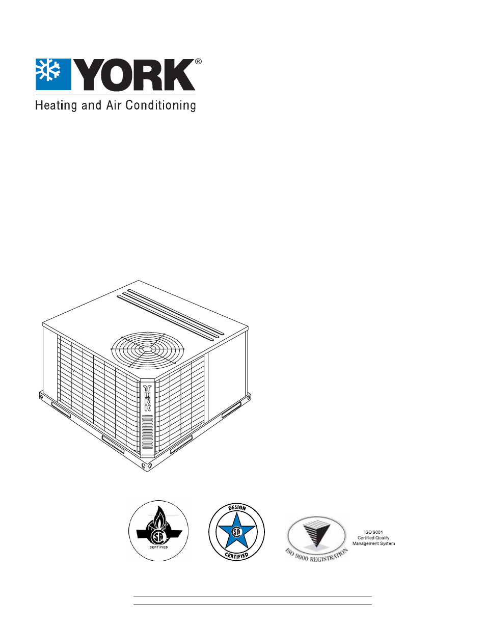 York AFFINITY 360101-XTG-A-0108 User Manual | 24 pages