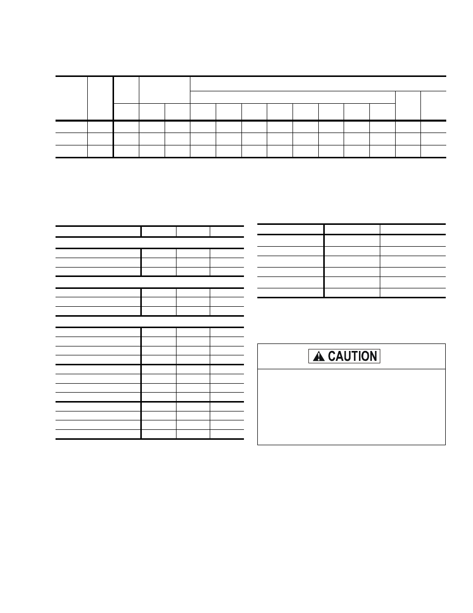 Sound power rating, Capacity ratings - (ari 360), Gas heat ratiings | York DM 300 User Manual | Page 9 / 40