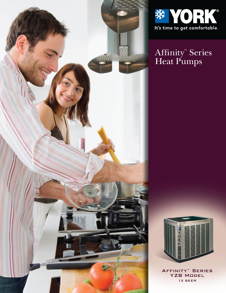 York AFFINITY YZB User Manual | 4 pages