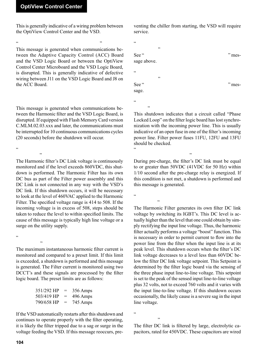 York R123 User Manual | Page 104 / 156