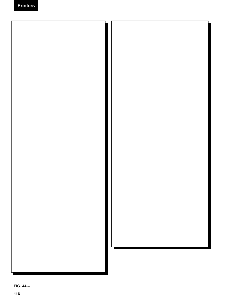 Printers, Fig. 44 – sample printout (status), York update chiller id 0 york update chiller id | York R123 User Manual | Page 116 / 156