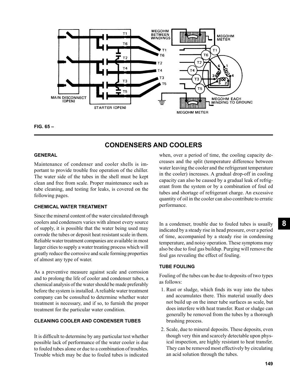 Condensers and coolers | York R123 User Manual | Page 149 / 156