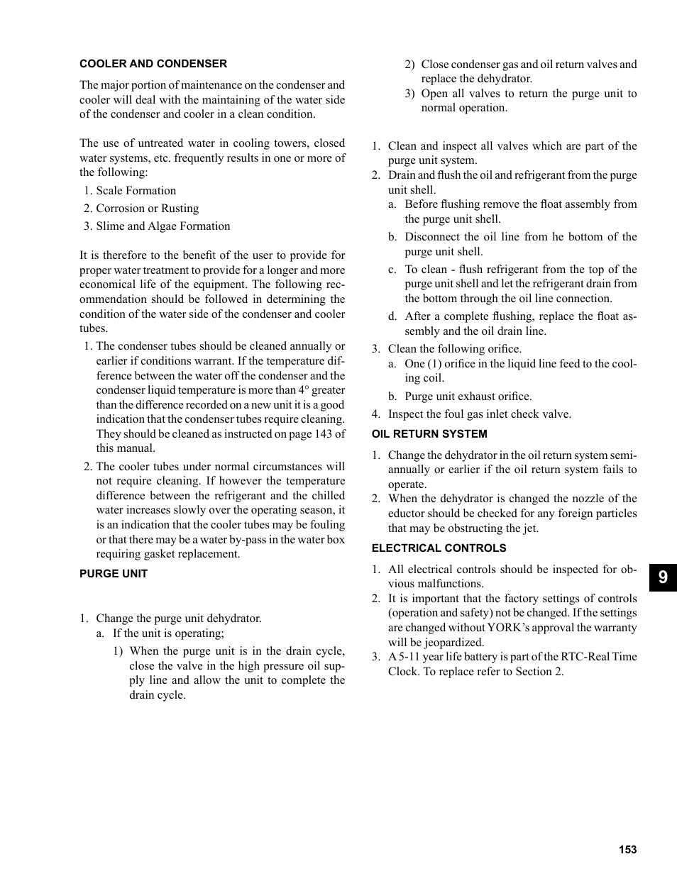 York R123 User Manual | Page 153 / 156