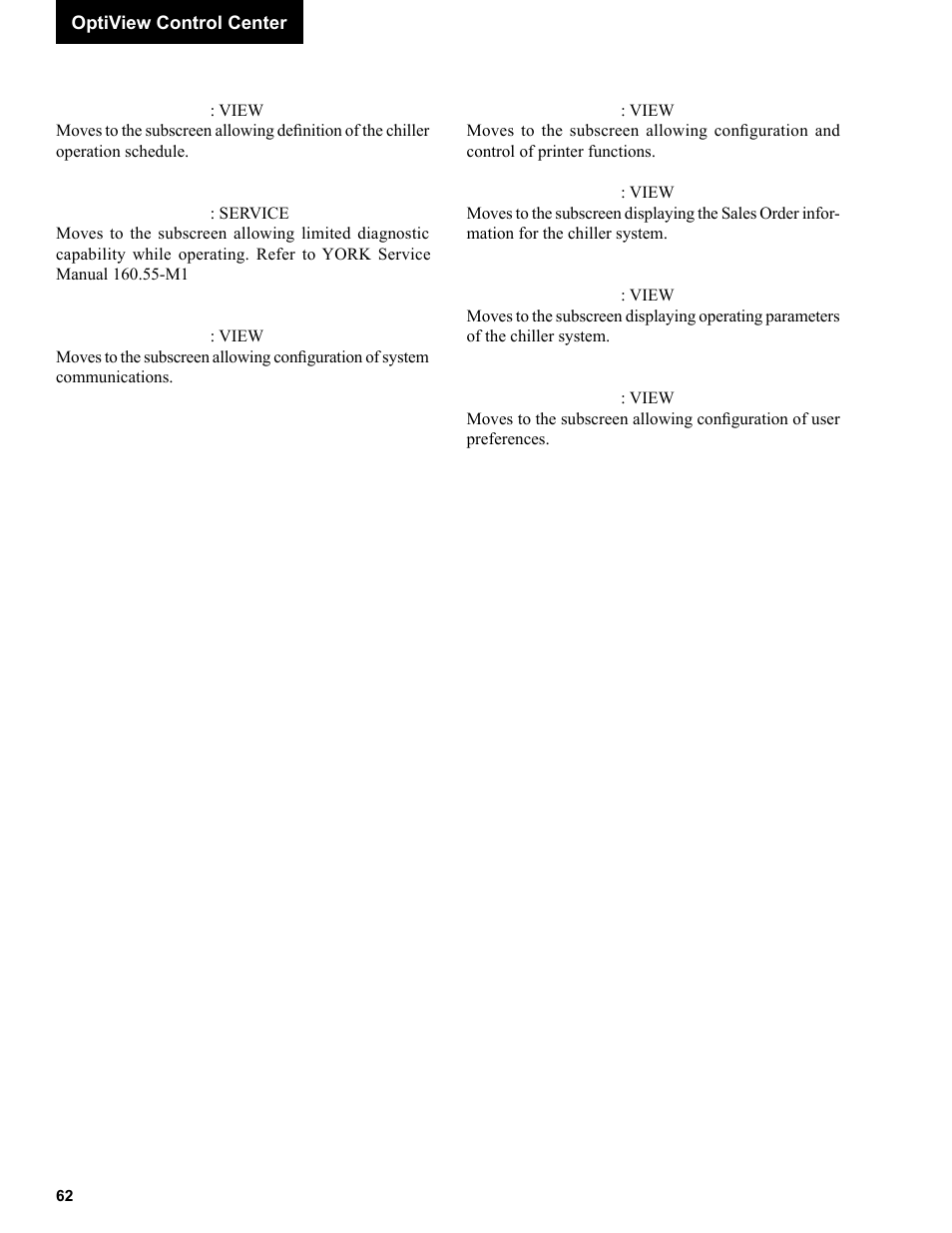 York R123 User Manual | Page 62 / 156