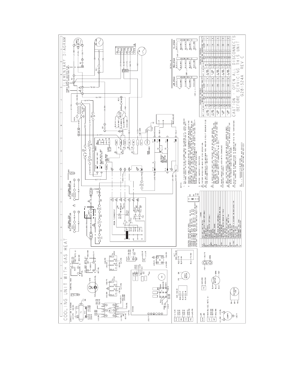 Typical wiring diagram dnh 030, 036, 042, 048 (460-3-60 power supply) | York AFFINITY 291627-YTG-B-0807 User Manual | Page 25 / 32