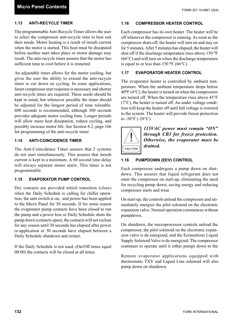 York YCAS0130 User Manual | Page 132 / 204