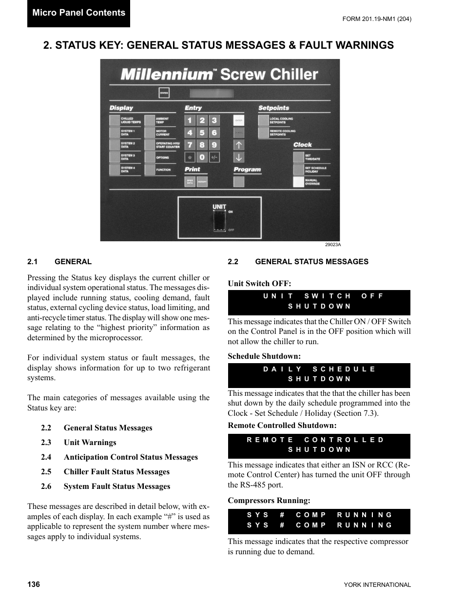 York YCAS0130 User Manual | Page 136 / 204