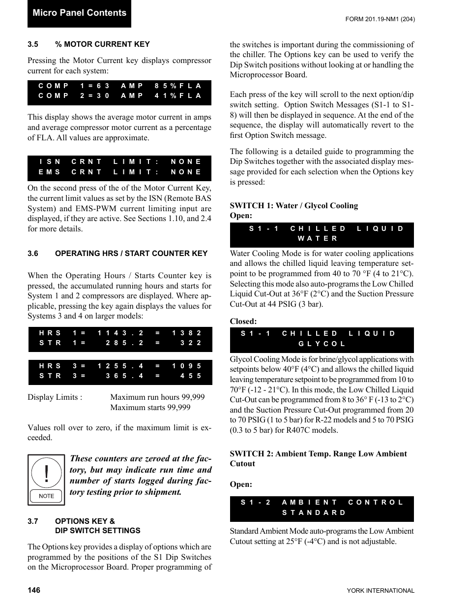 York YCAS0130 User Manual | Page 146 / 204