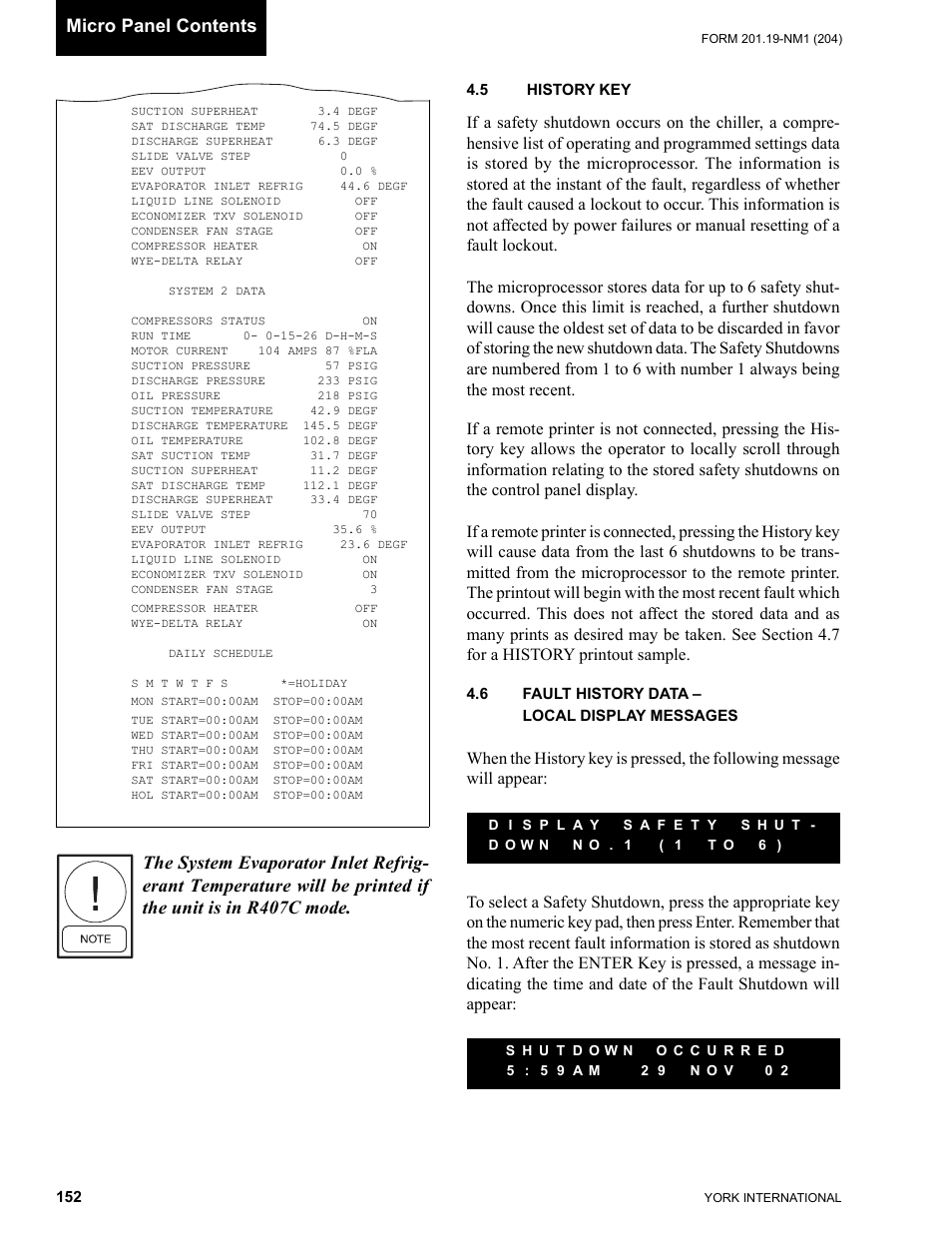 York YCAS0130 User Manual | Page 152 / 204
