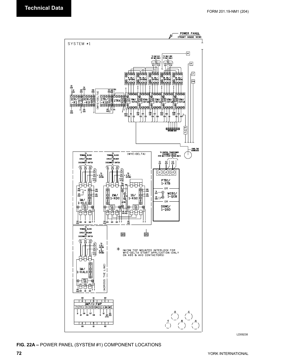 Technical data | York YCAS0130 User Manual | Page 72 / 204