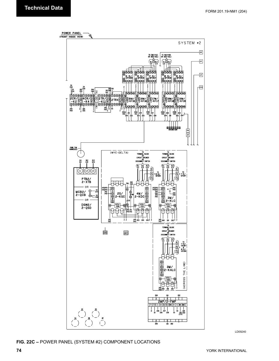 Technical data | York YCAS0130 User Manual | Page 74 / 204