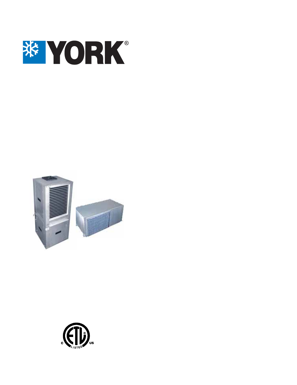 York 359583-YTG-B-0208 User Manual | 16 pages