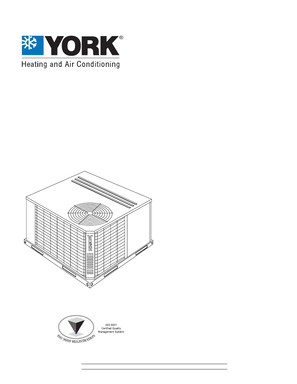 York D2EB030 User Manual | 24 pages