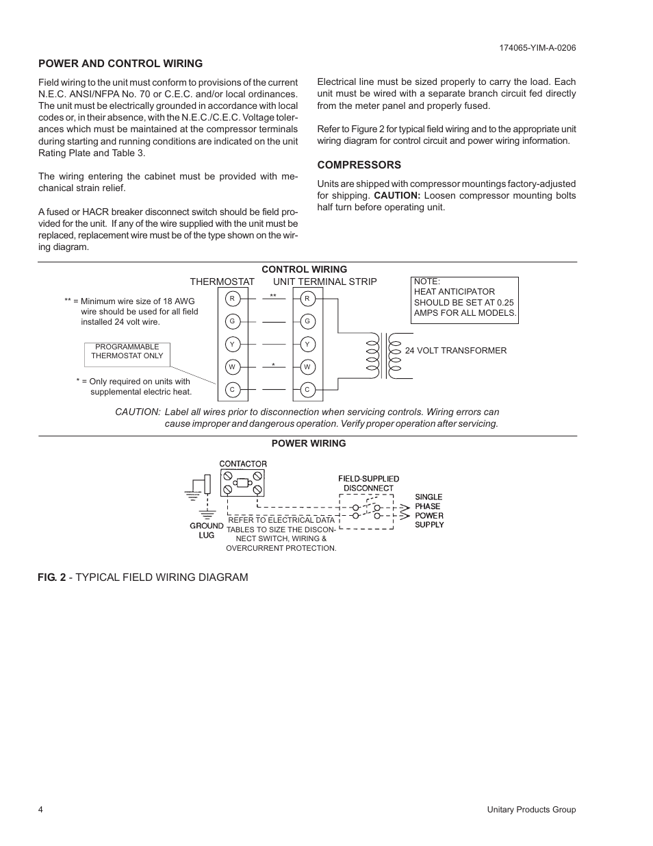York CHAMPION D2EB User Manual | Page 4 / 16