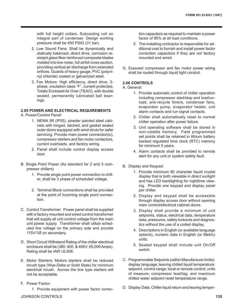 York UL R134A User Manual | Page 135 / 140