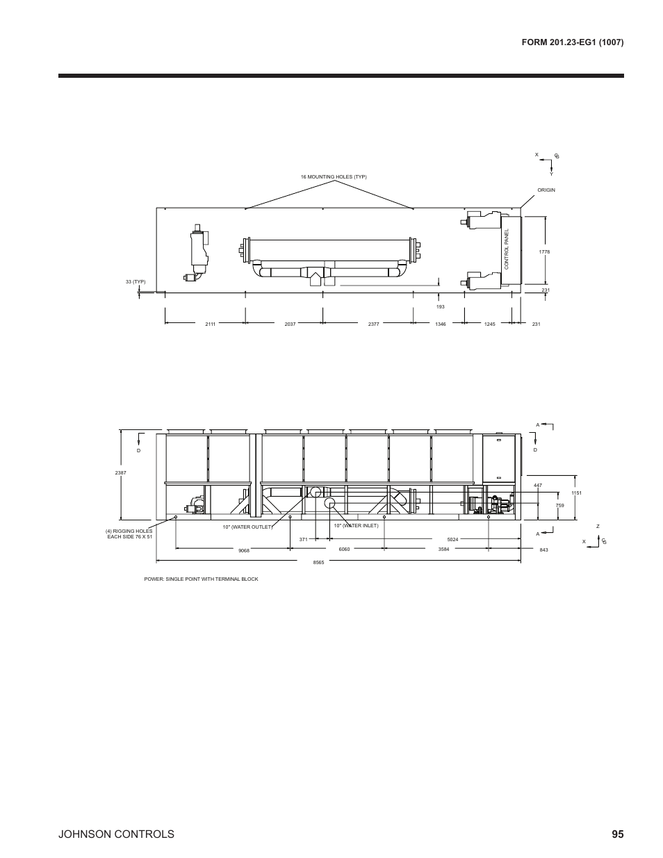 Johnson controls | York UL R134A User Manual | Page 95 / 140