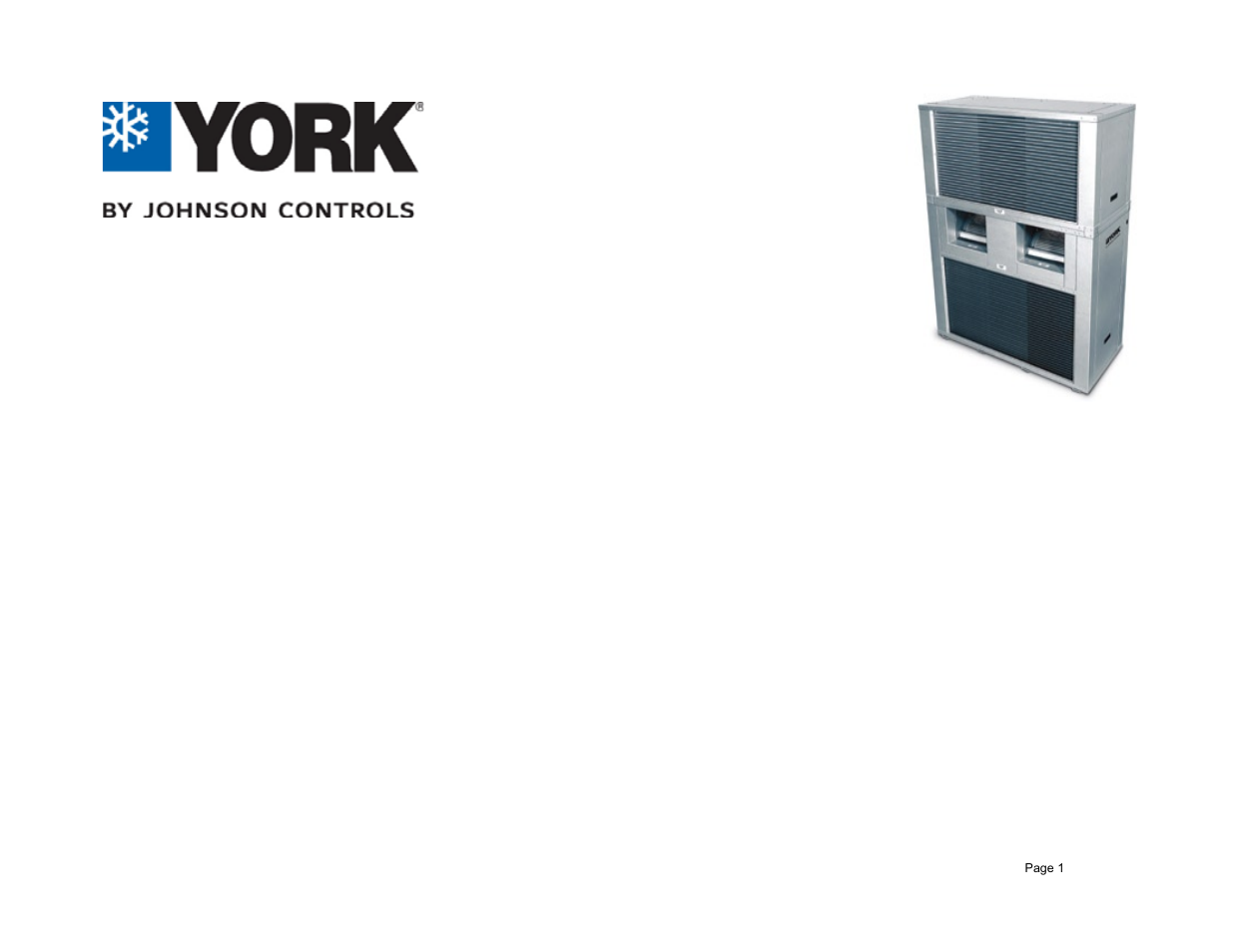 York D*V User Manual | 25 pages