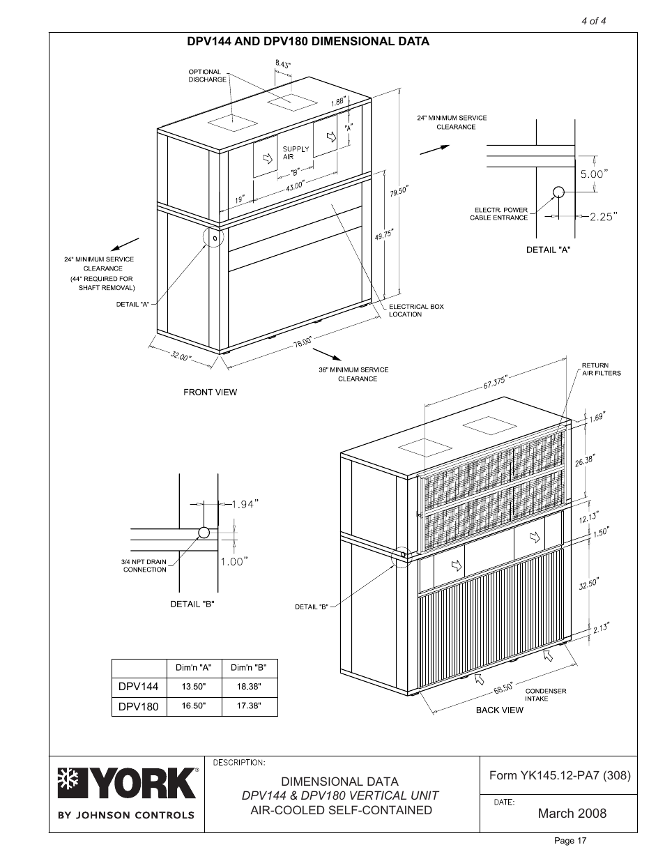 York D*V User Manual | Page 17 / 25
