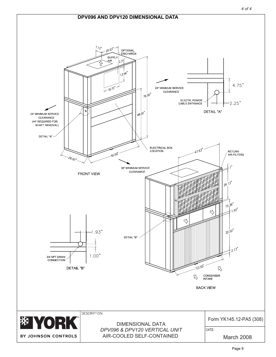 York D*V User Manual | Page 9 / 25