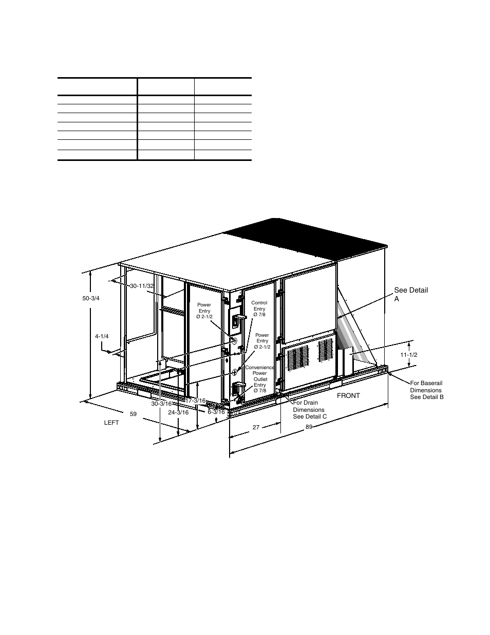 See detail a | York PREDATOR DR090 User Manual | Page 43 / 64