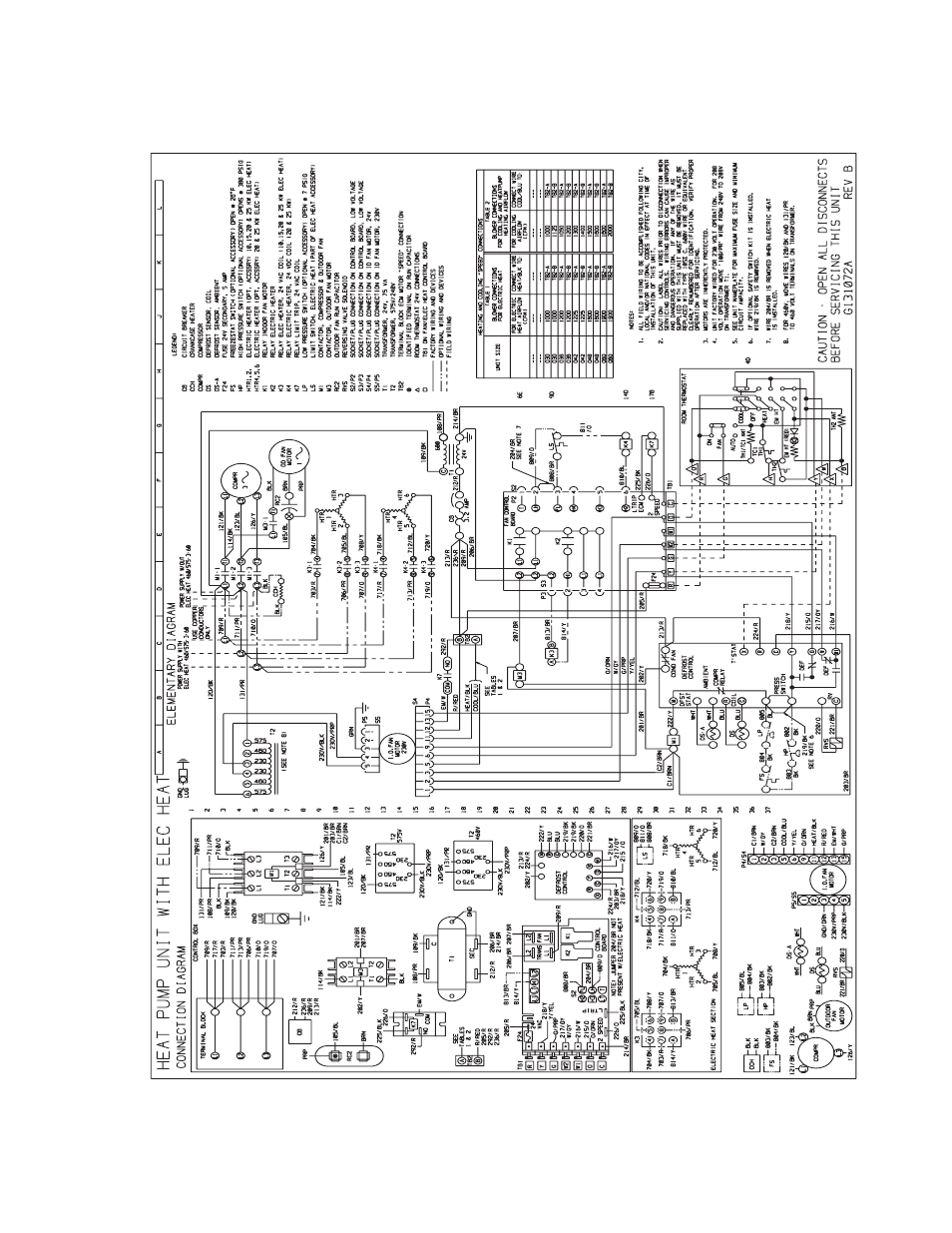 Typical wiring diagram (460/575-3-60 power supply) | York AFFINITY BHP024 User Manual | Page 25 / 28