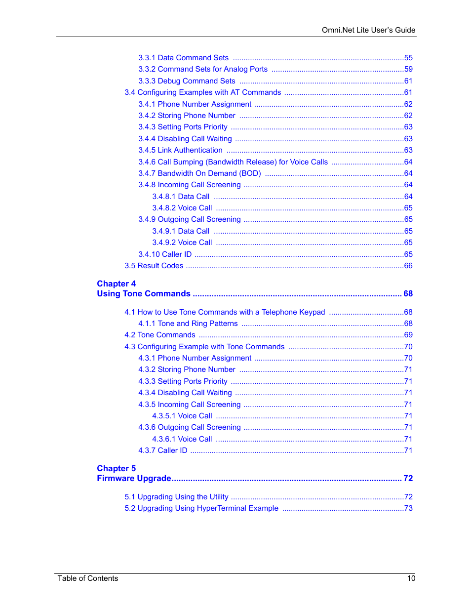 ZyXEL Communications ISDN Terminal Adapter Omni.Net Lite User Manual | Page 11 / 84