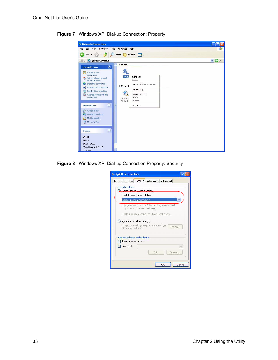 ZyXEL Communications ISDN Terminal Adapter Omni.Net Lite User Manual | Page 34 / 84