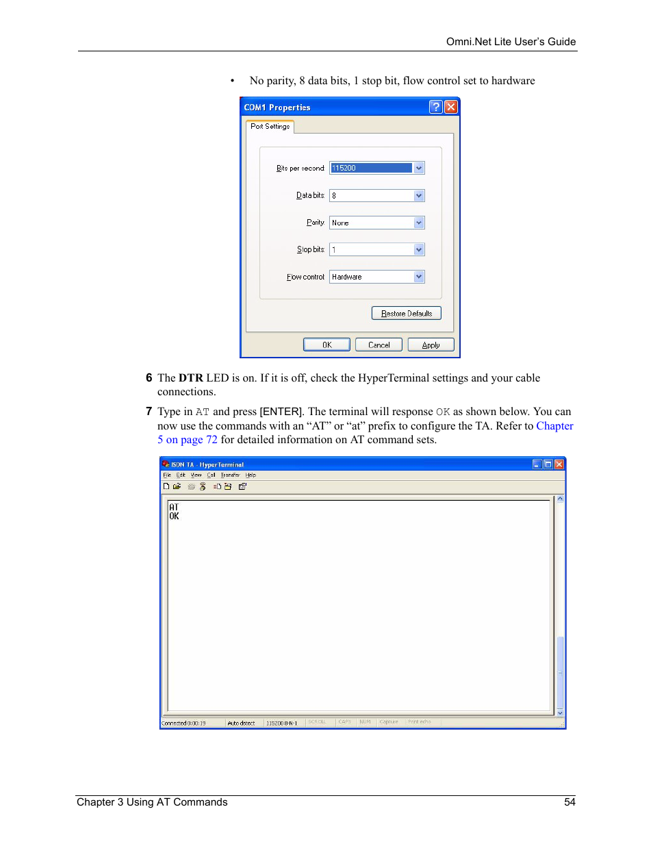 ZyXEL Communications ISDN Terminal Adapter Omni.Net Lite User Manual | Page 55 / 84