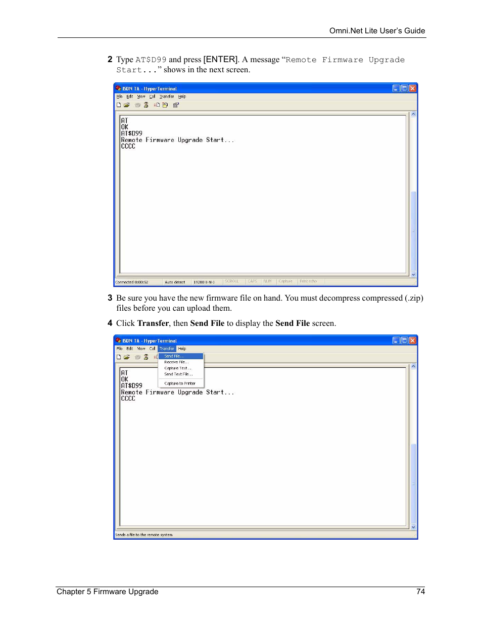 ZyXEL Communications ISDN Terminal Adapter Omni.Net Lite User Manual | Page 75 / 84