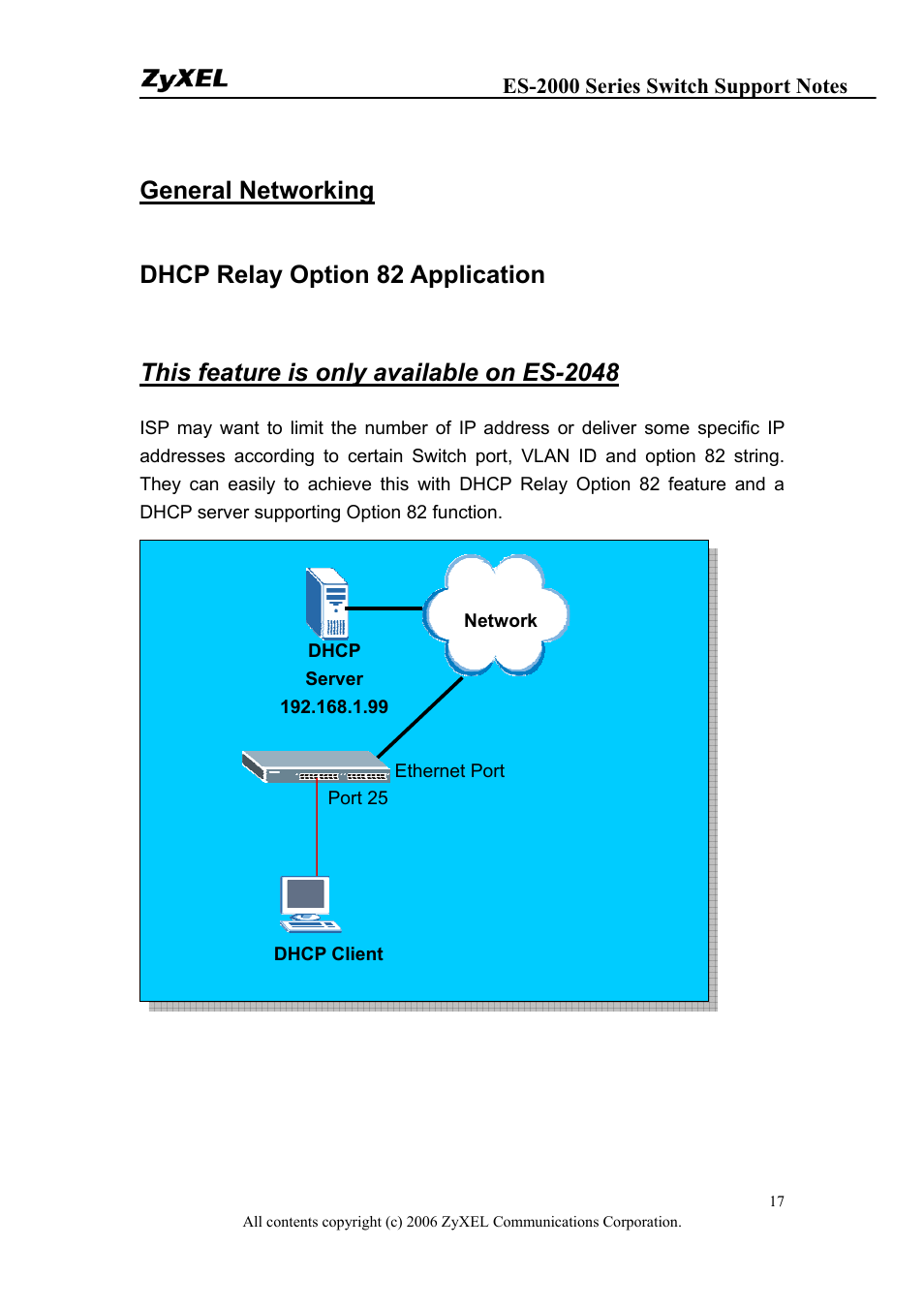 ZyXEL Communications ES-2048 User Manual | Page 17 / 88