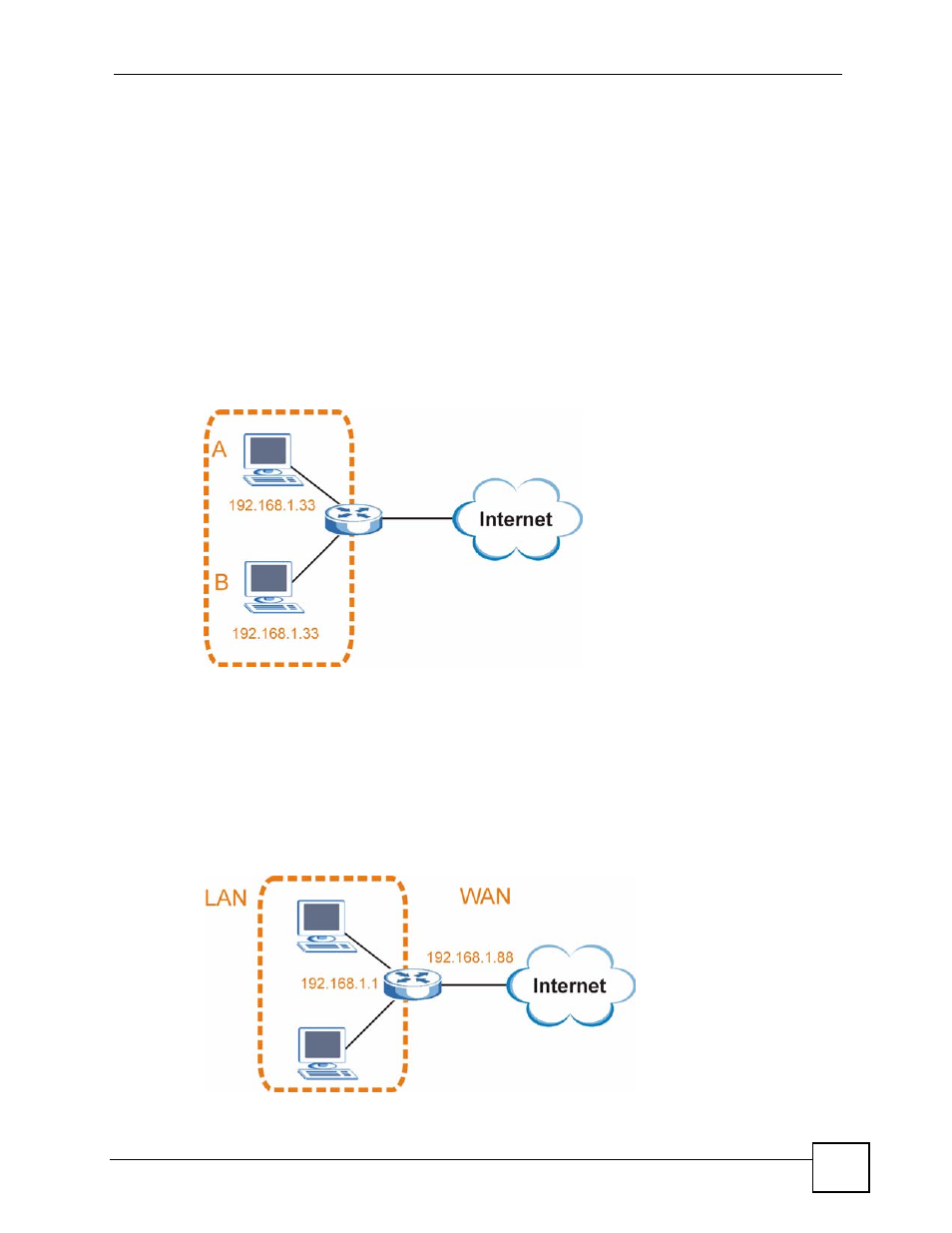 131 ip address conflicts | ZyXEL Communications DMA-1000 Series User Manual | Page 131 / 192