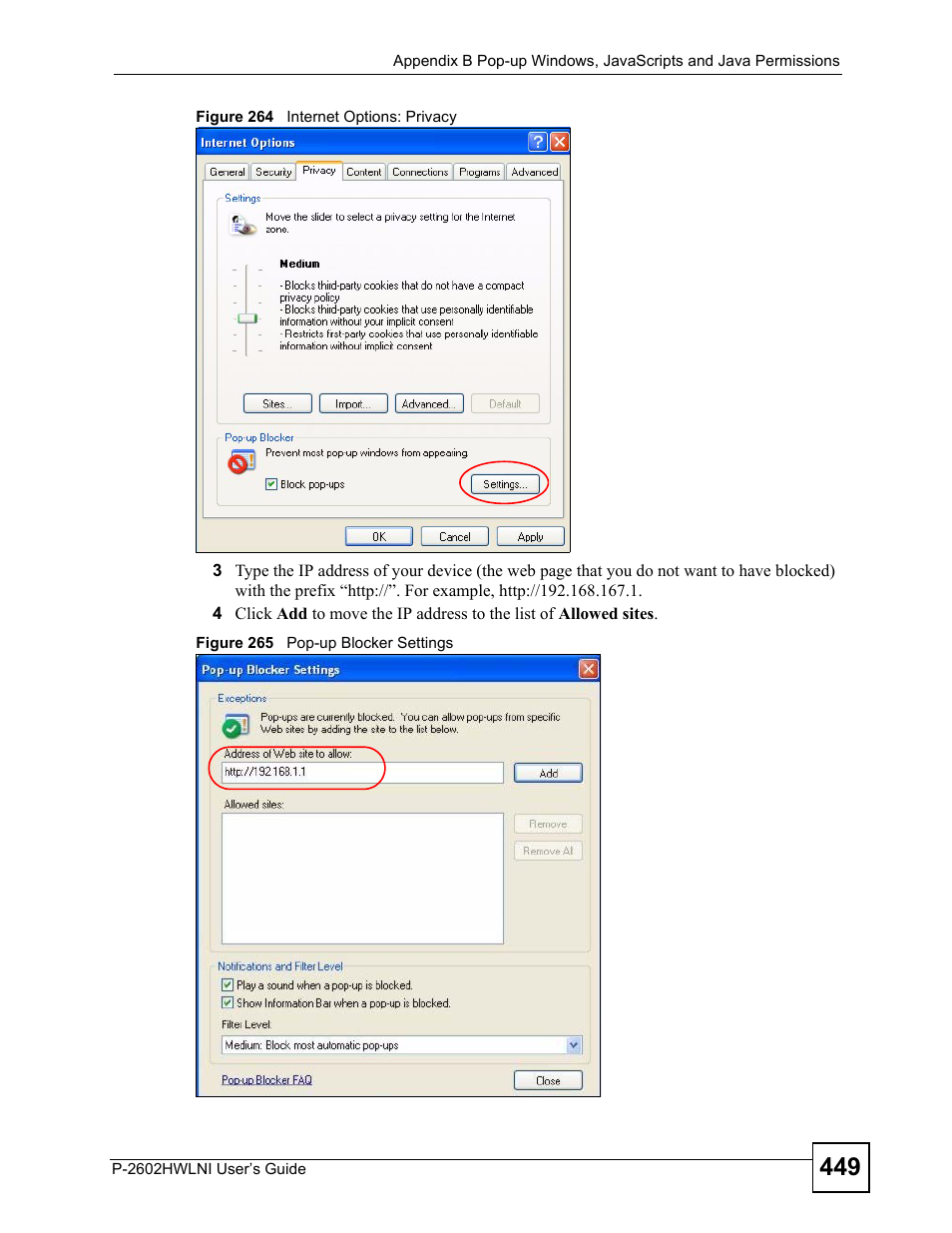 ZyXEL Communications P-2602HWLNI User Manual | Page 449 / 496