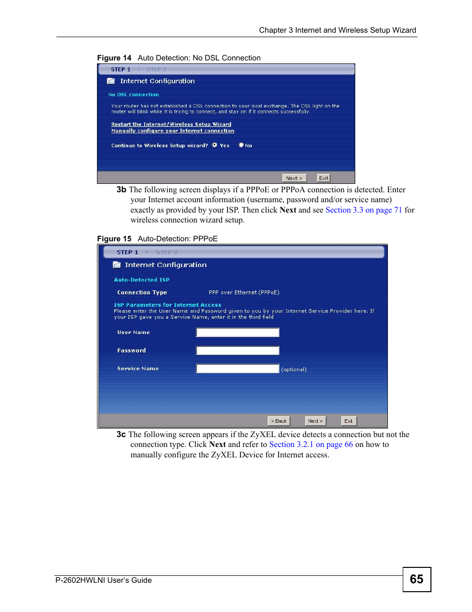 ZyXEL Communications P-2602HWLNI User Manual | Page 65 / 496