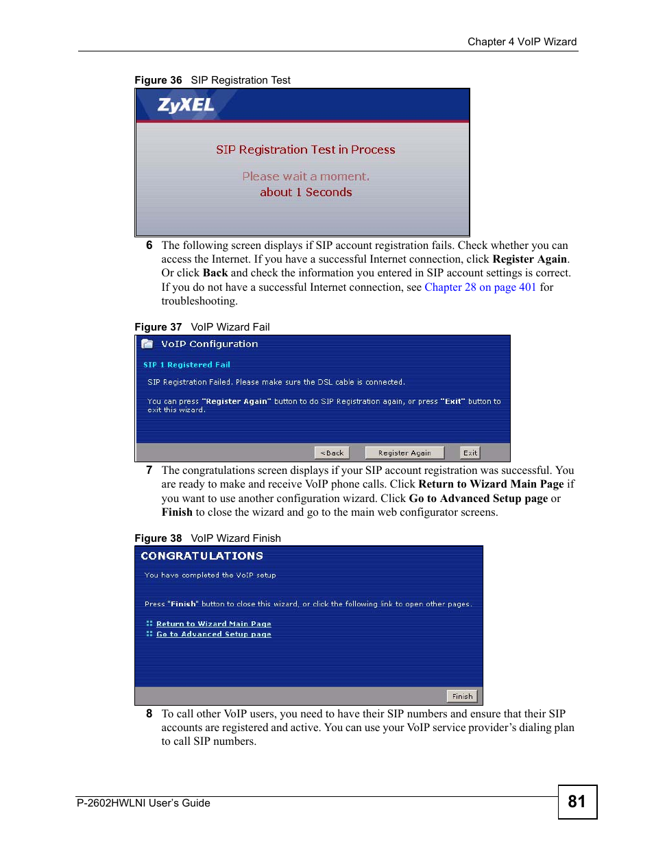 ZyXEL Communications P-2602HWLNI User Manual | Page 81 / 496