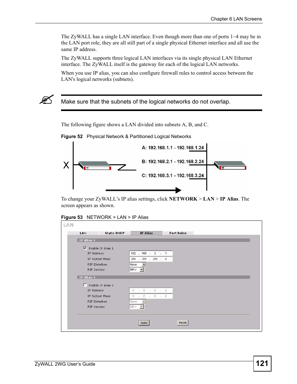 ZyXEL Communications ZyXEL ZyWALL 2WG User Manual | Page 121 / 730