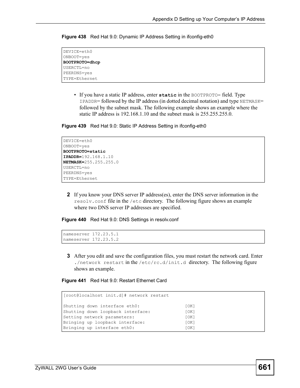 ZyXEL Communications ZyXEL ZyWALL 2WG User Manual | Page 661 / 730