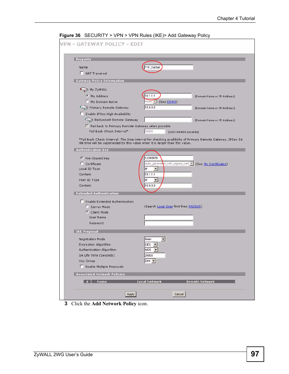 ZyXEL Communications ZyXEL ZyWALL 2WG User Manual | Page 97 / 730