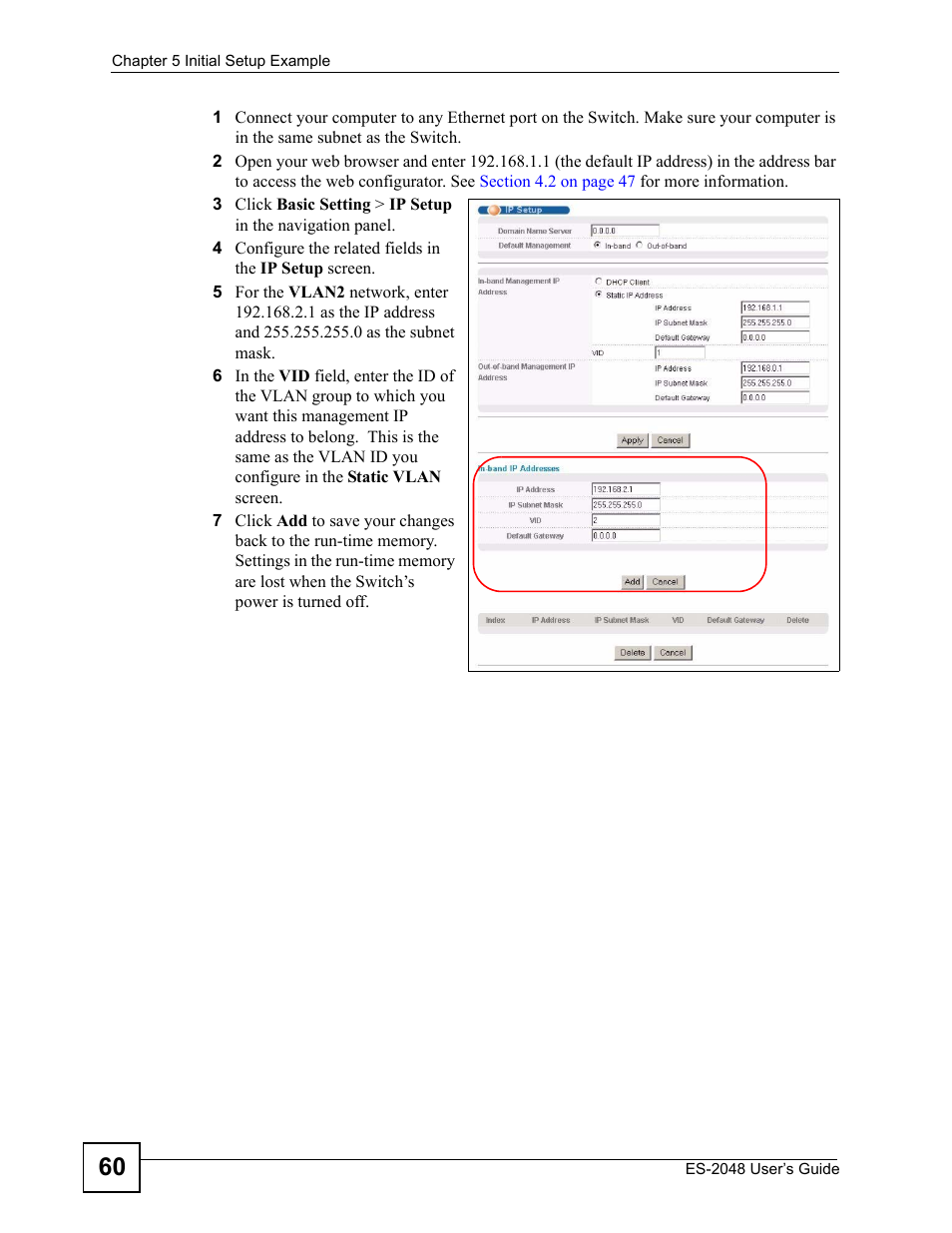 ZyXEL Communications ZyXEL Dimension ES-2048 User Manual | Page 60 / 306