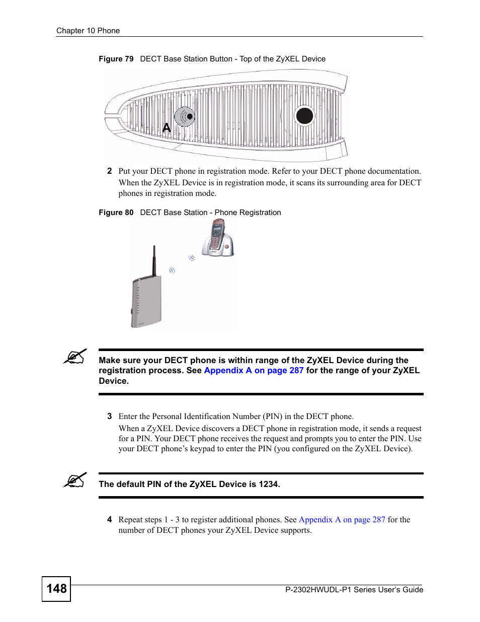 ZyXEL Communications Network Device P-2302 User Manual | Page 148 / 359