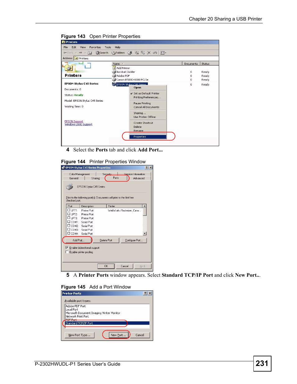 ZyXEL Communications Network Device P-2302 User Manual | Page 231 / 359