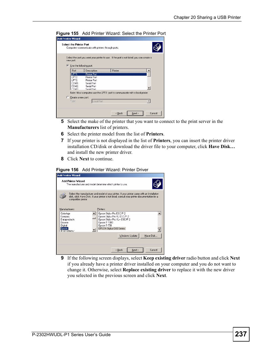 ZyXEL Communications Network Device P-2302 User Manual | Page 237 / 359