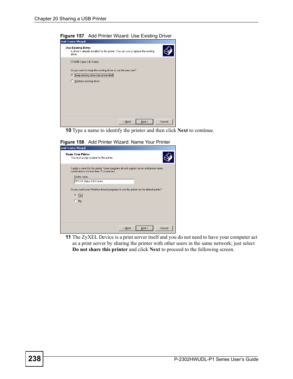 ZyXEL Communications Network Device P-2302 User Manual | Page 238 / 359