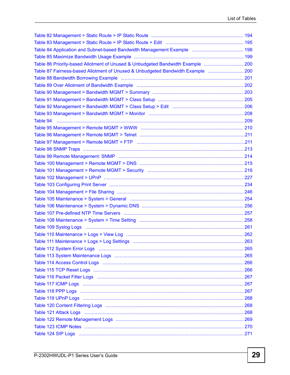 ZyXEL Communications Network Device P-2302 User Manual | Page 29 / 359