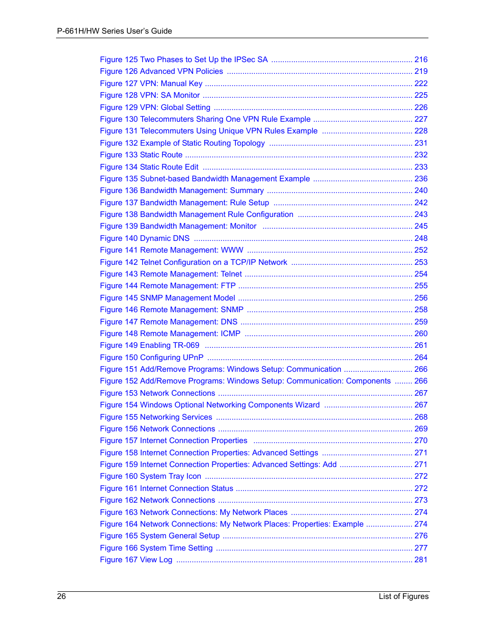 ZyXEL Communications P-661H Series User Manual | Page 26 / 383