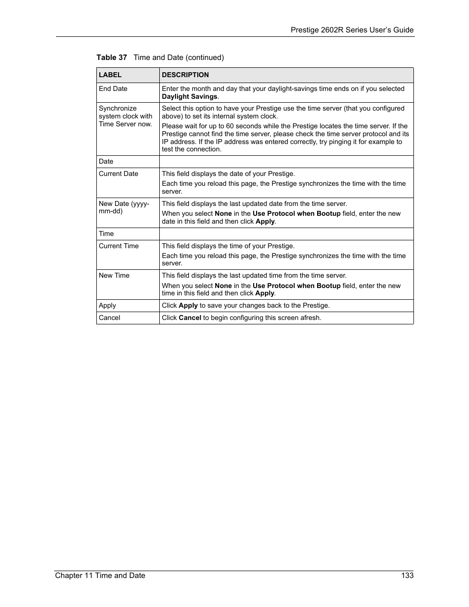 ZyXEL Communications Prestige 2602R Series User Manual | Page 133 / 450
