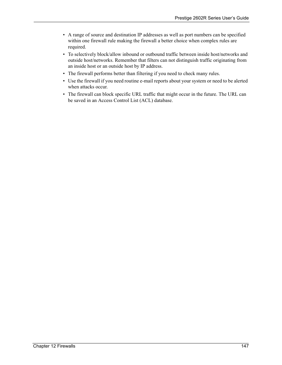 ZyXEL Communications Prestige 2602R Series User Manual | Page 147 / 450