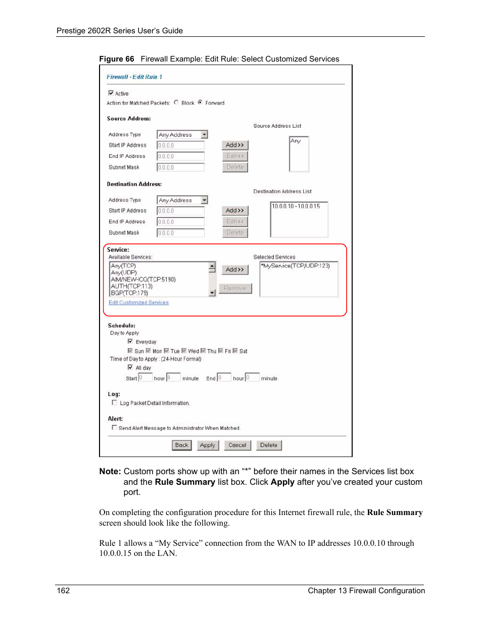 ZyXEL Communications Prestige 2602R Series User Manual | Page 162 / 450