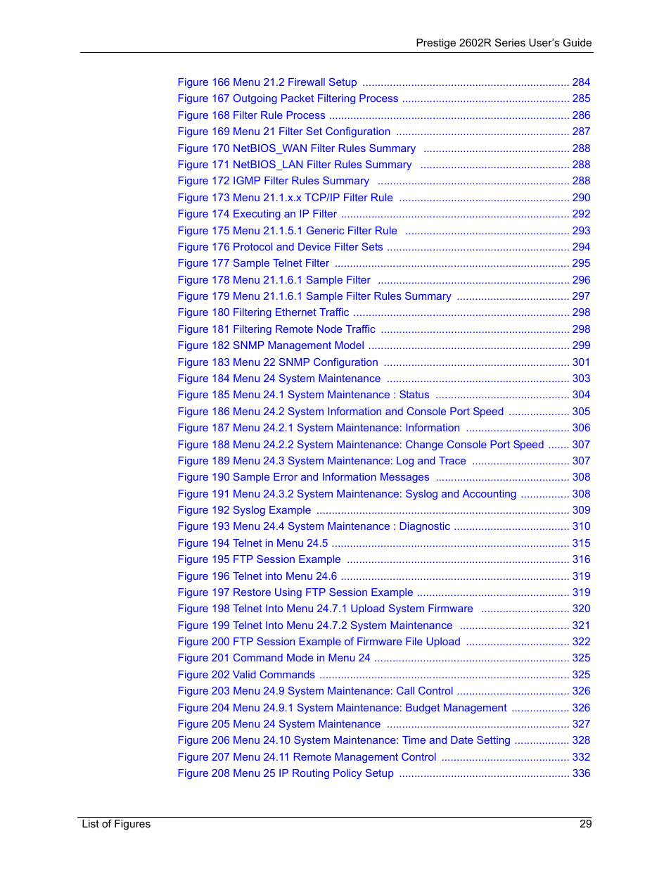 ZyXEL Communications Prestige 2602R Series User Manual | Page 29 / 450